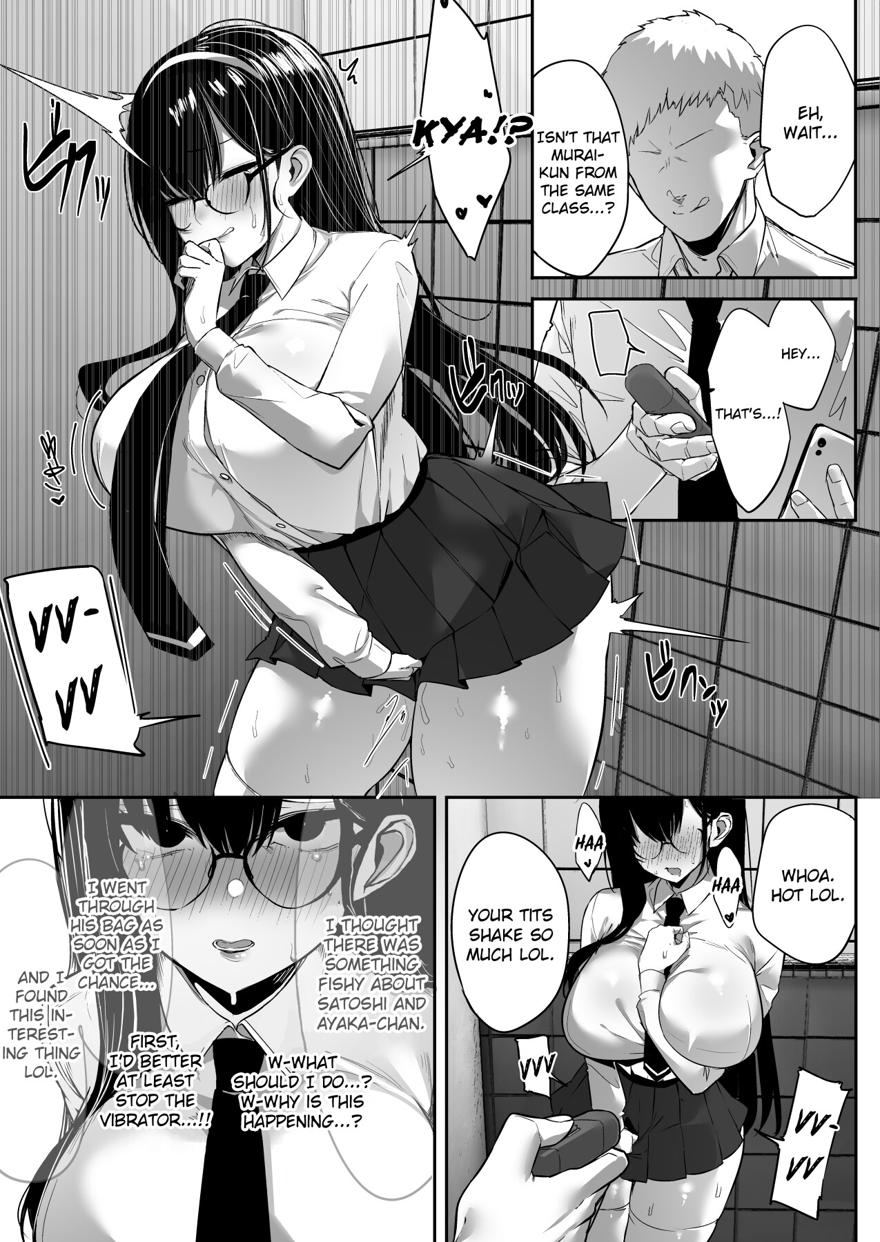 Hentai Manga Comic-Weak-willed Girlfriend Swept Away and NTR'ed.-Read-13